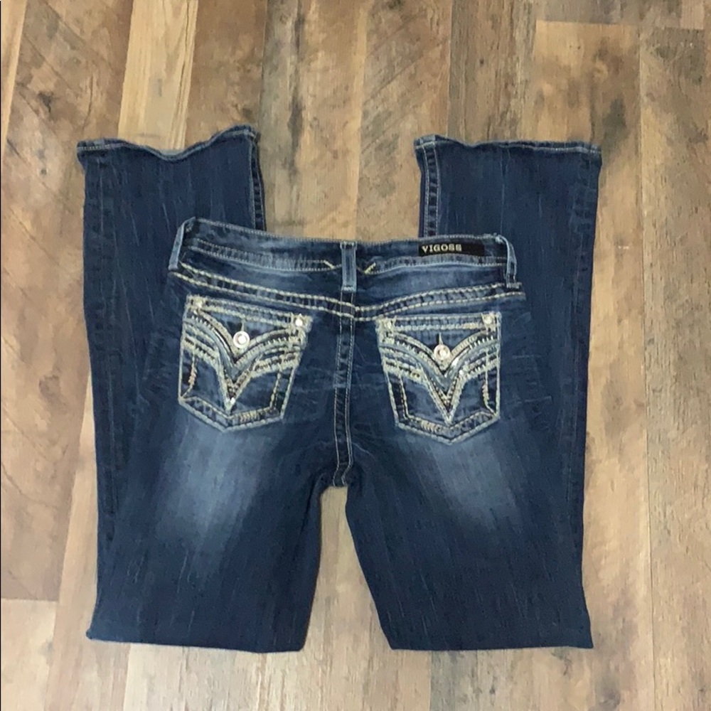 Buckle jeans